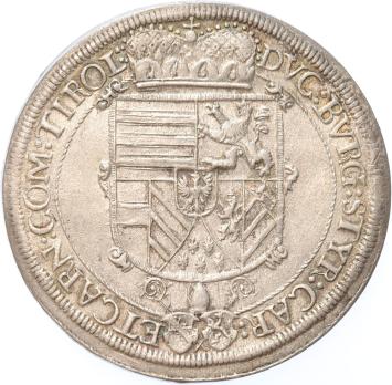 Austrian states Tirol Thaler 1620  silver XF/AU