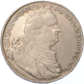 German states Bavaria Thaler 1796  silver XF