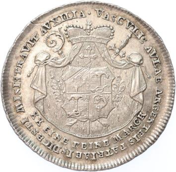 German states Eichstatt 1/2 Thaler 1796  silver XF/AU