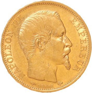 France 20 francs 1859a