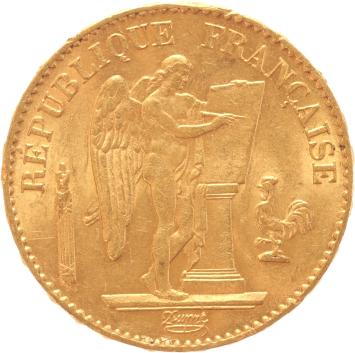 France 20 Francs 1886a