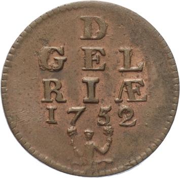 Gelderland Duit 1752