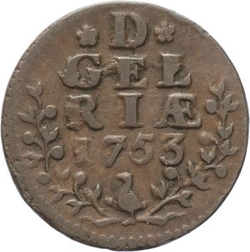 Gelderland Duit 1753