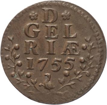 Gelderland Duit 1755