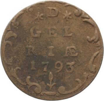 Gelderland Duit 1793