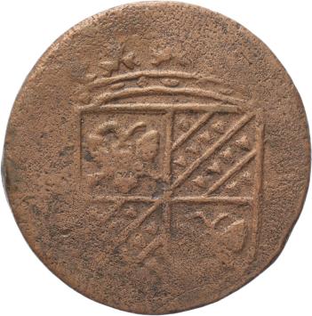 Groningen provincie Duit 1684