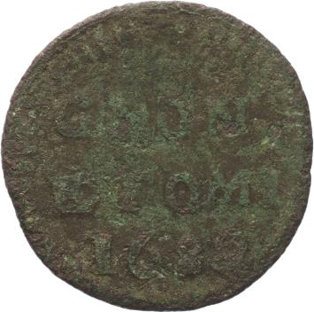 Groningen provincie Duit 1685
