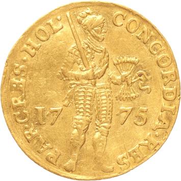 Holland Nederlandse dukaat goud 1775