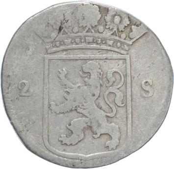 Holland Dubbele wapenstuiver 1717
