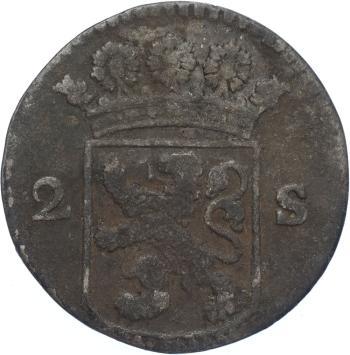 Holland Dubbele wapenstuiver 1728