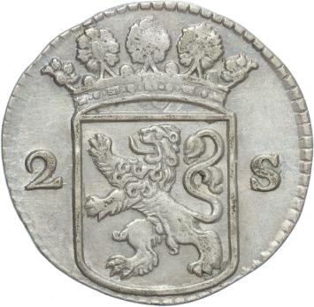 Holland Dubbele wapenstuiver 1732