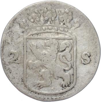 Holland Dubbele wapenstuiver 1737