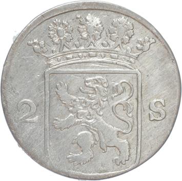 Holland Dubbele wapenstuiver 1772
