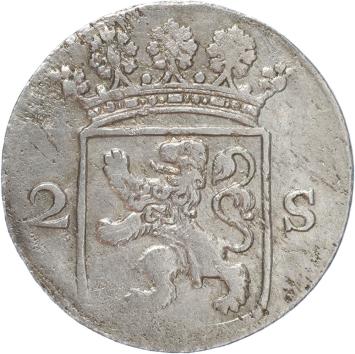 Holland Dubbele wapenstuiver 1779