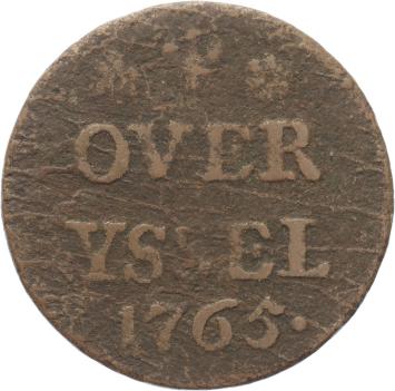 Overijssel Duit 1765