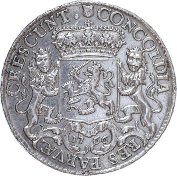 Utrecht Half silver rider 1766