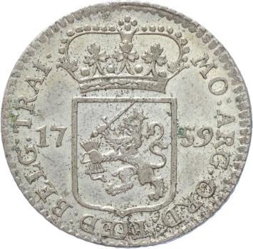 Utrecht Muntmeesterpenning 1759