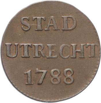 Utrecht-stad Duit 1788