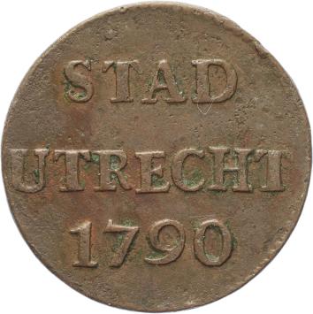 Utrecht-stad Duit 1790