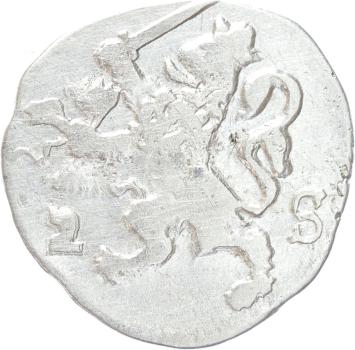 West-Friesland Dubbele stuiver 1702