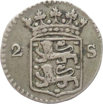 West-Friesland Dubbele stuiver 1787