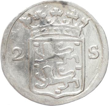 West-Friesland Dubbele stuiver 1790