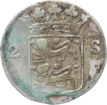 West-Friesland Dubbele stuiver 1792
