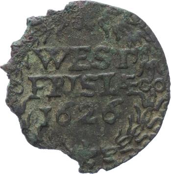 West-Friesland Duit 1626
