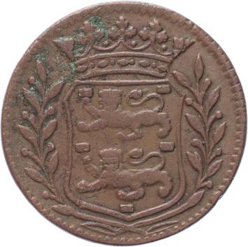 West-Friesland Duit 1742