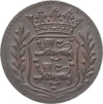 West-Friesland Duit 1754