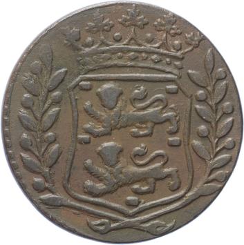 West-Friesland Duit 1780