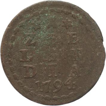 Zeeland Duit 1794/92