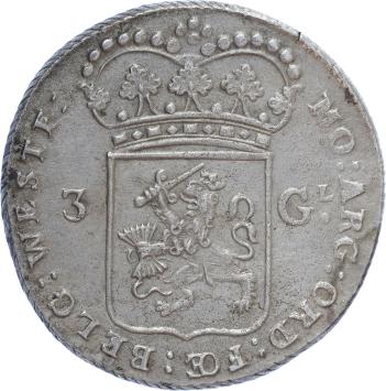 West Friesland 3 Guilders 1795