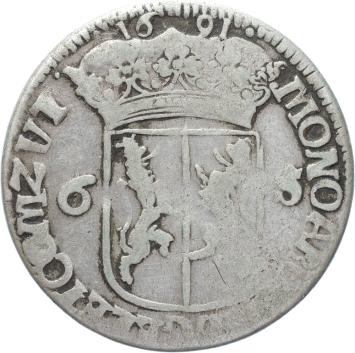 Gelderland Rijderschelling 1691