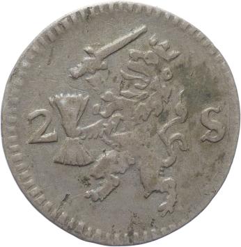 Gelderland Dubbele stuiver 1734