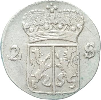 Gelderland Dubbele stuiver 1785