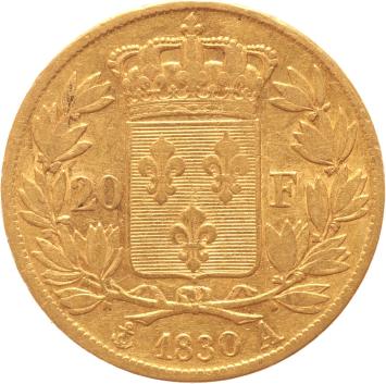 France 20 Francs 1830a