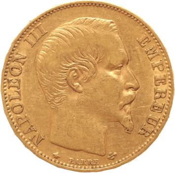France 20 Francs 1855bb