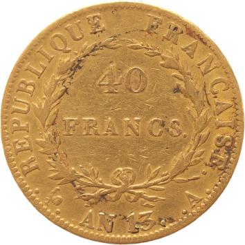 France 40 Francs AN13a