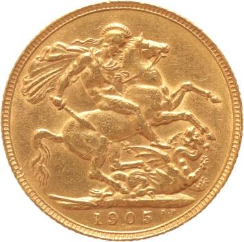 Great Britain Sovereign 1905