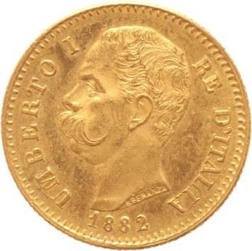 Italy 20 lire 1882r