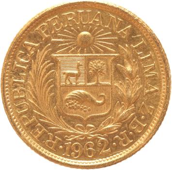 Peru 1/2 Libra 1962