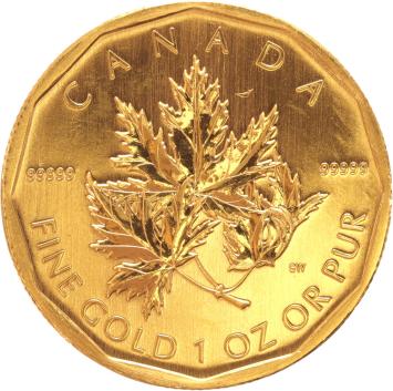 Canada 200 Dollars 2007 Maple Leaf