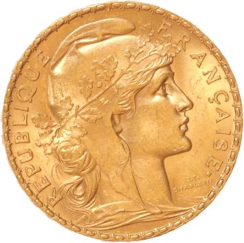 France 20 francs 1907