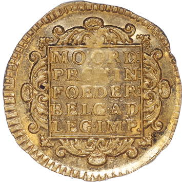 Utrecht Nederlandse dukaat goud 1744
