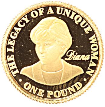 Alderney 1 Pound gold 2007 Legacy of a woman proof