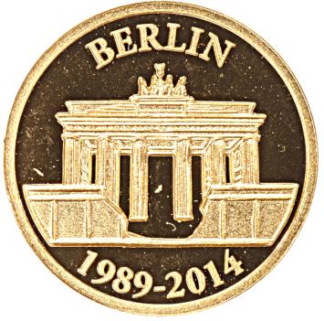 Burundi 100 Francs gold 2014 Brandenburger Tor proof