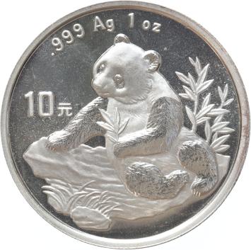 China Panda 1998SD 1 ounce silver