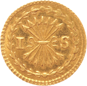 Holland Bezemstuiver goud 1760