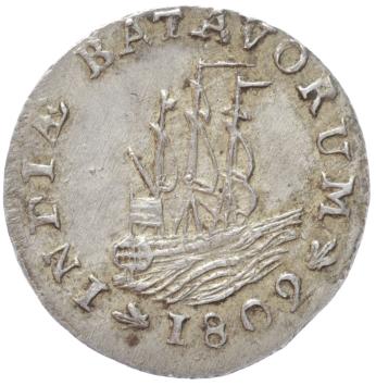 Bataafse Republiek 1/16 Scheepjesgulden 1802
